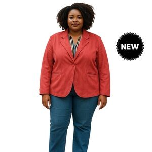 Women's Red Blazer